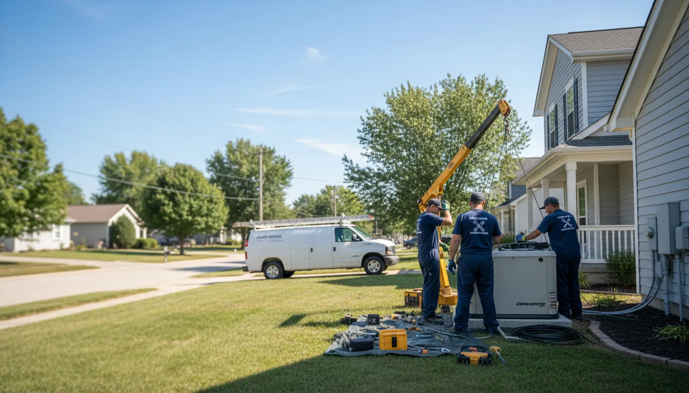 Generator Installation in Andover, IA near me